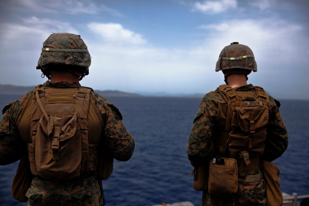 Through the Strait of Gibraltar