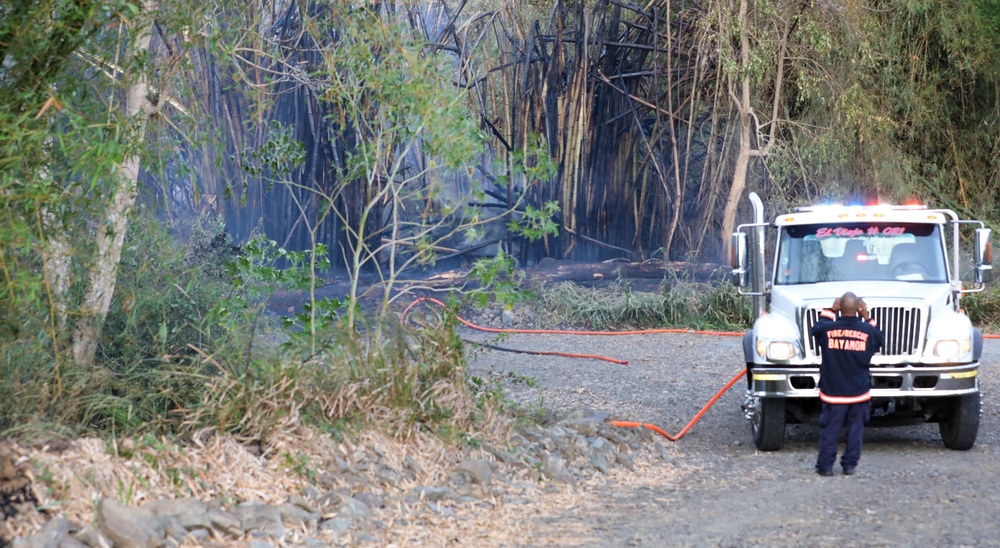 PRNG fights fires in Gurabo and Cayey