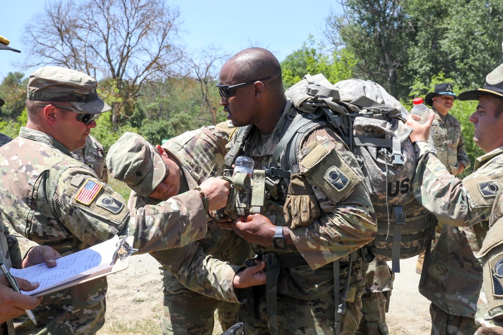 U.S. Army and Army of the Republic of North Macedonia Soldiers Earn Their Spurs