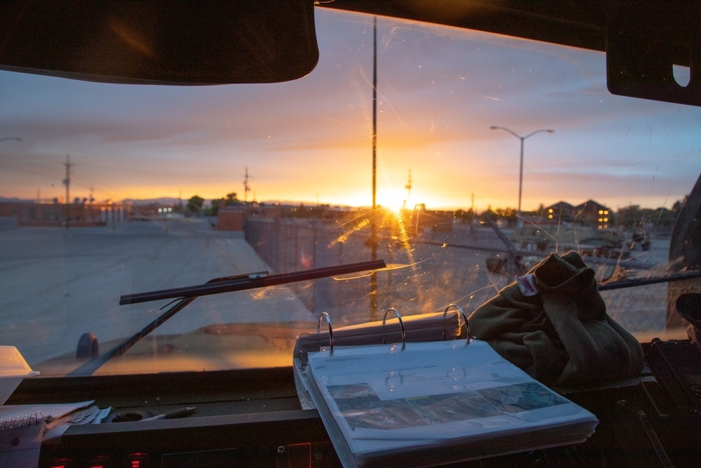 Marines Convoy Across the United States