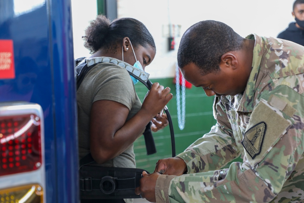 NCNG Holds GuardX in Greenville