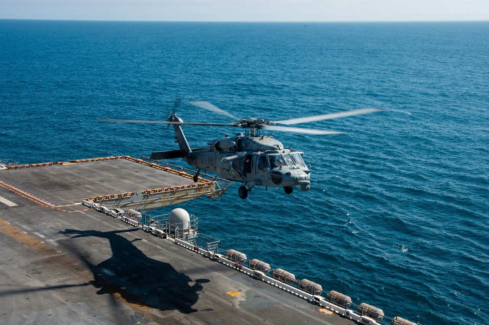 USS ESSEX Underway Operations