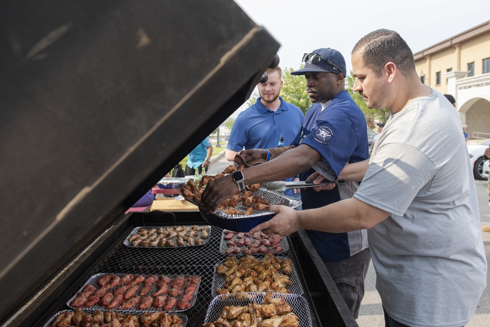 51st SFS heats up morale at police week cookout