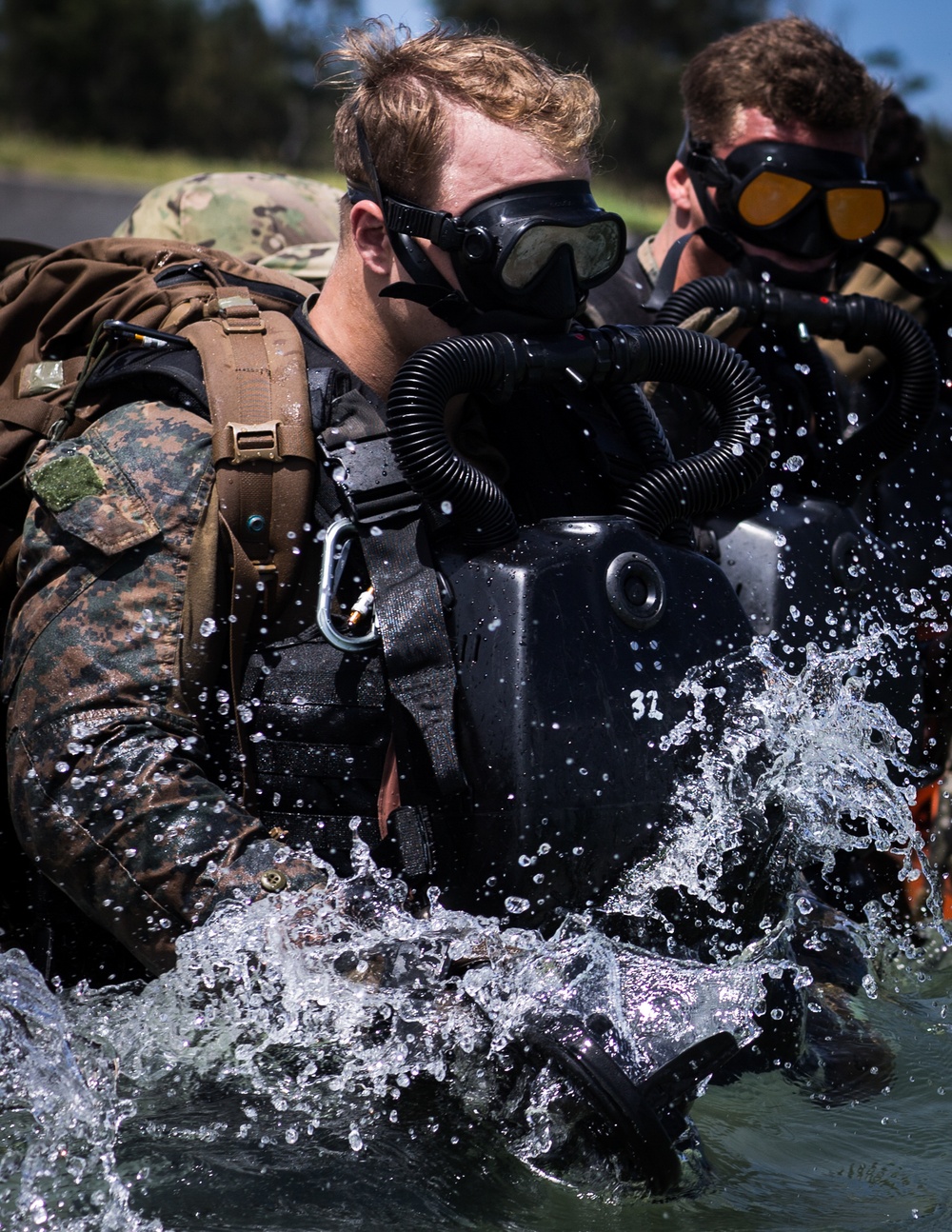 Emerging from the deep