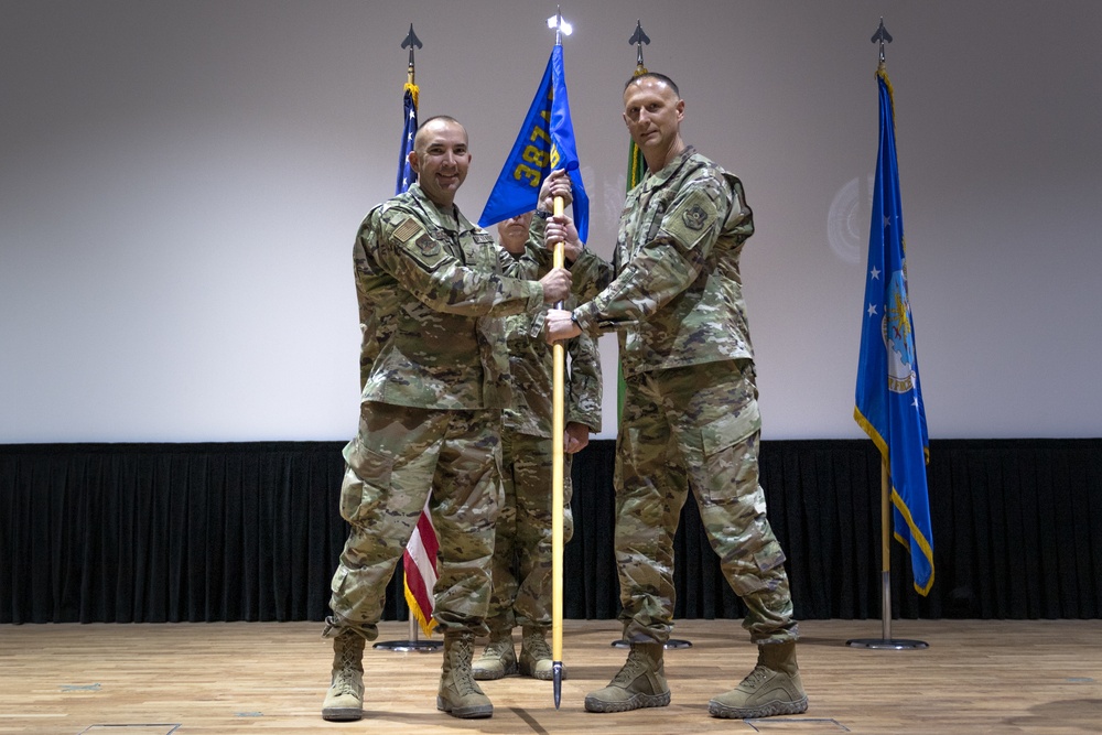 387th AES changes command