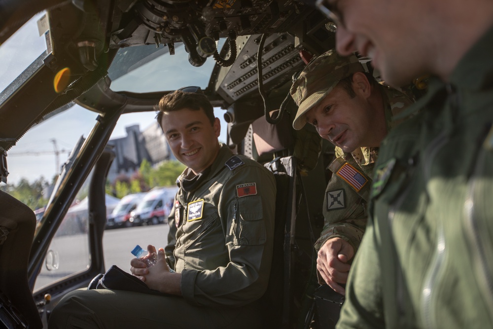 DEFENDER-Europe 21: 1-131st Aviation Regiment Participates in Military Open Day