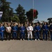 Florida Army National Guard Soldiers pose with Albanian National Judo Team