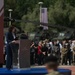 U.S. Ambassador Yuri Kim speaks at Albanian Capital during Immediate Response 21 final ceremony