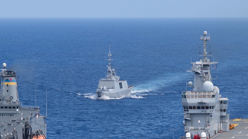 French, Japanese and U.S. Navies Build Logistics Network, Strengthen Relationships