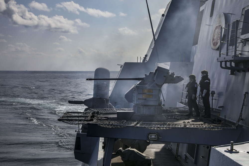 HMS Dragon - Exercise Formidable Shield 2021