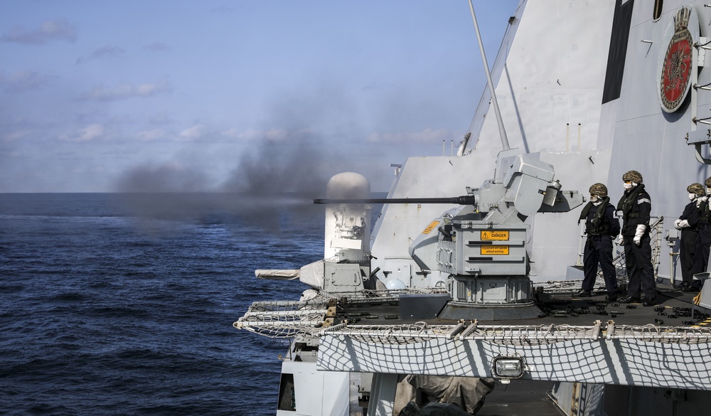 HMS Dragon - Exercise Formidable Shield 2021