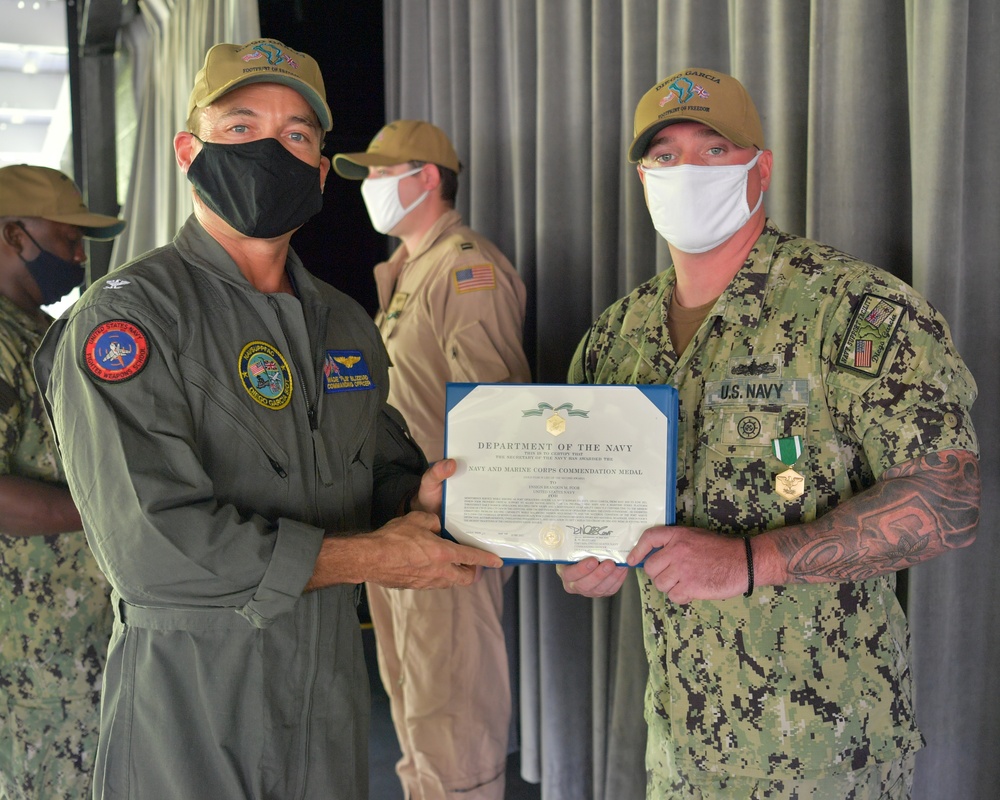 Awards Quarters Diego Garcia May 24, 2021