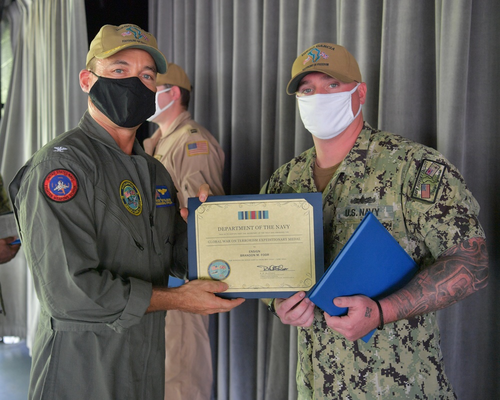Awards Quarters Diego Garcia May 24, 2021
