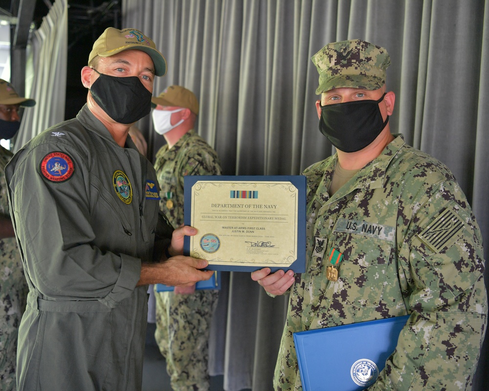 Awards Quarters Diego Garcia May 24, 2021