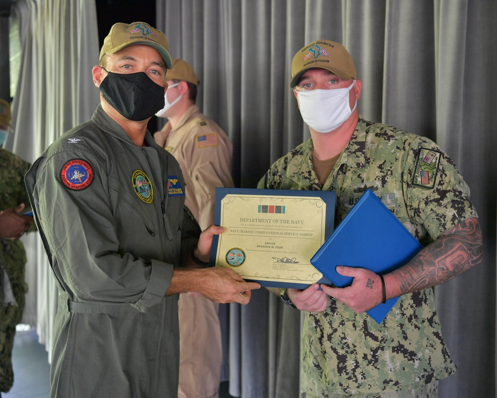 Awards Quarters Diego Garcia May 24, 2021