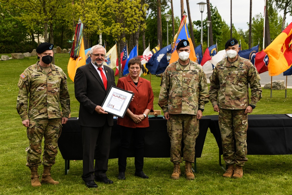 7th ATC honors Ten Bavarians with the Good Neighbor award