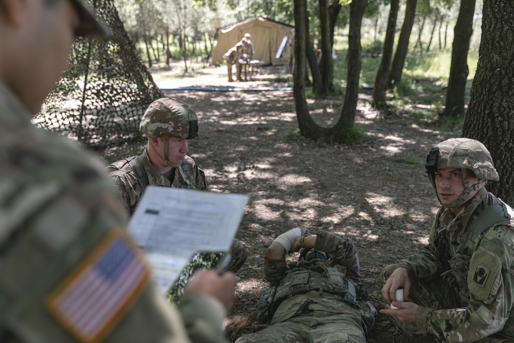 53rd BSB conducts Army Warrior Tasks competition following week long training