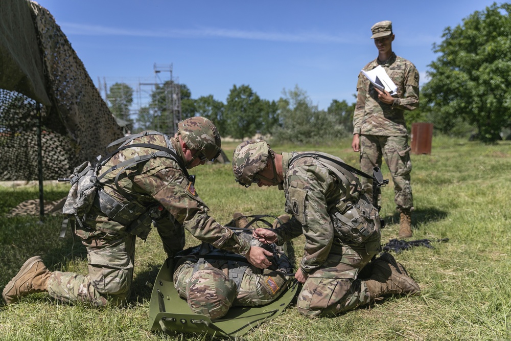 Army Warrior Tasks proficiency competition held between 53rd Brigade Support Battalion companies