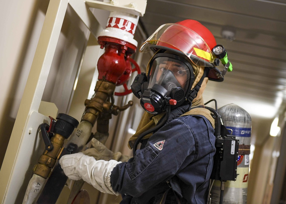 USS Hershel &quot;Woody&quot; Williams training