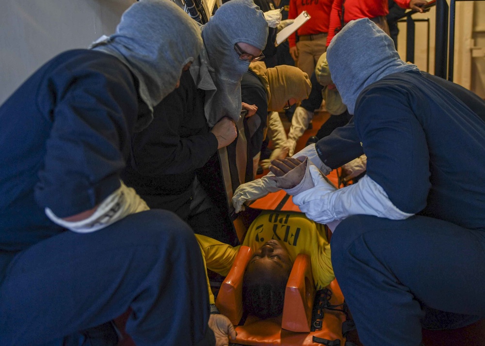 USS Hershel &quot;Woody&quot; Williams training