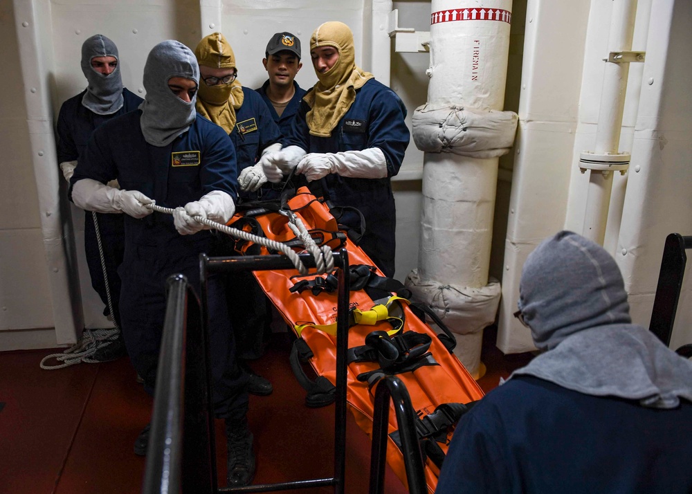 USS Hershel &quot;Woody&quot; Williams training