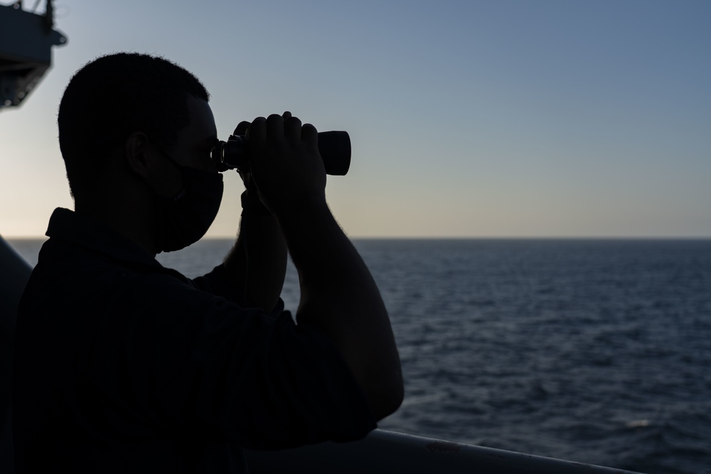 USS ESSEX Underway Operations