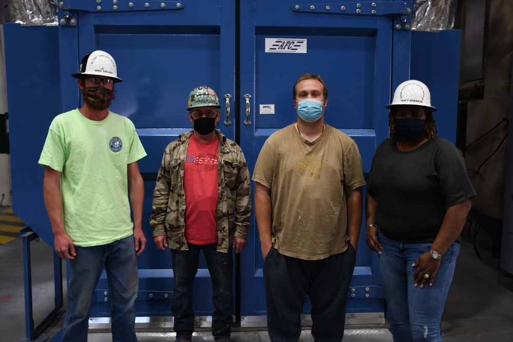 Mission Critical: Norfolk Naval Shipyard’s New Critical Coat Blast Booth
