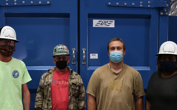 Mission Critical: Norfolk Naval Shipyard’s New Critical Coat Blast Booth