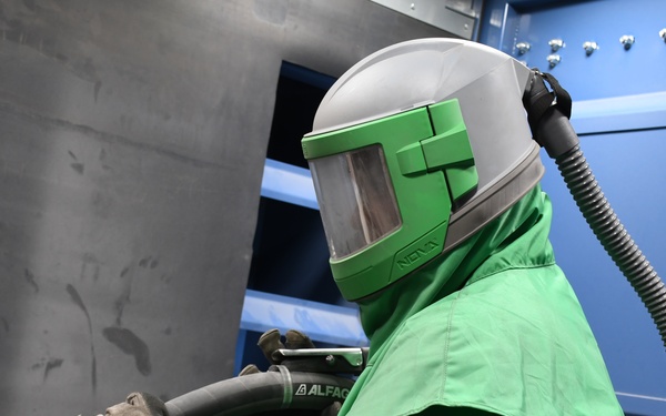 Mission Critical: Norfolk Naval Shipyard’s New Critical Coat Blast Booth