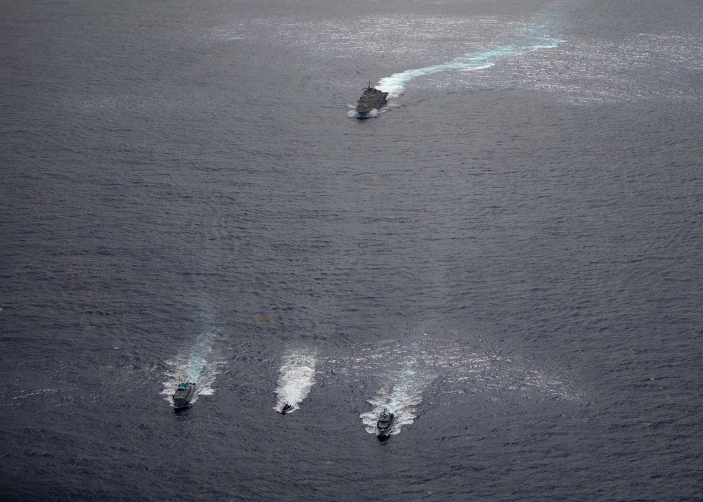 USS Sioux City Conducts a Bi-Lateral Maritime Interdiction Exercise With the Dominican Republic Navy