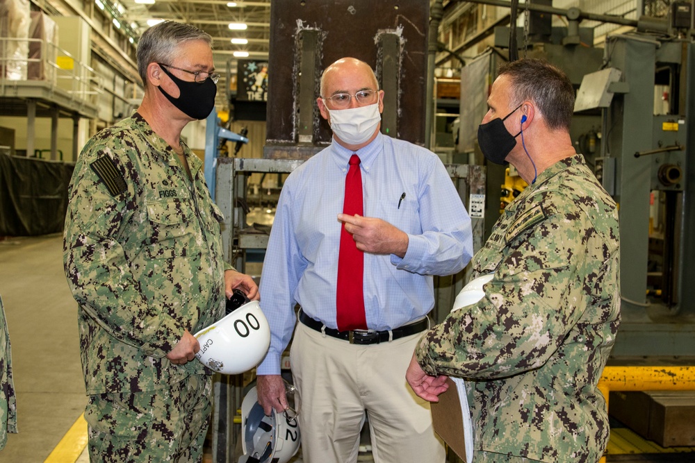 NAVSEA Commander Visits Trident Refit Facility Bangor