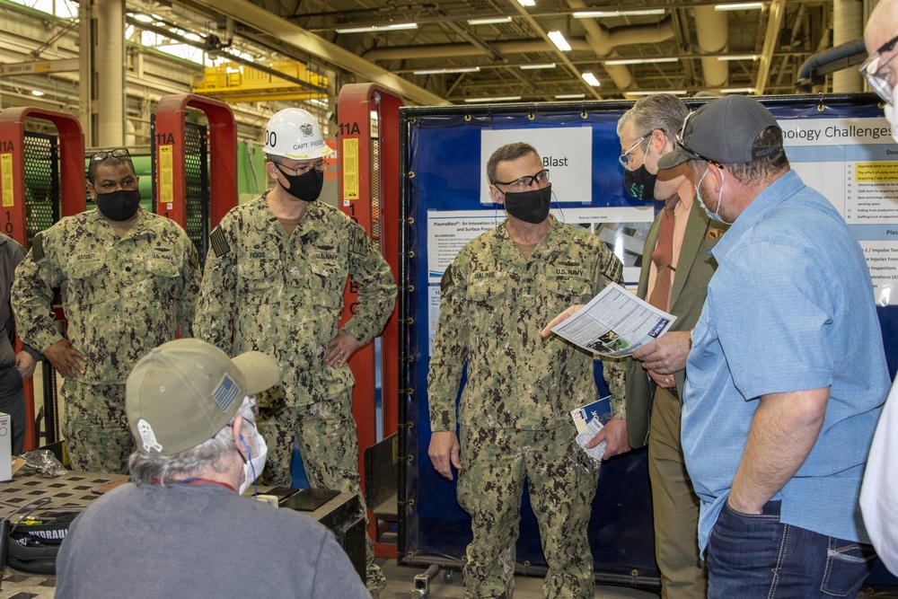 Dvids Images Navsea Commander Visits Trident Refit Facility Bangor Image 2 Of 3 0164