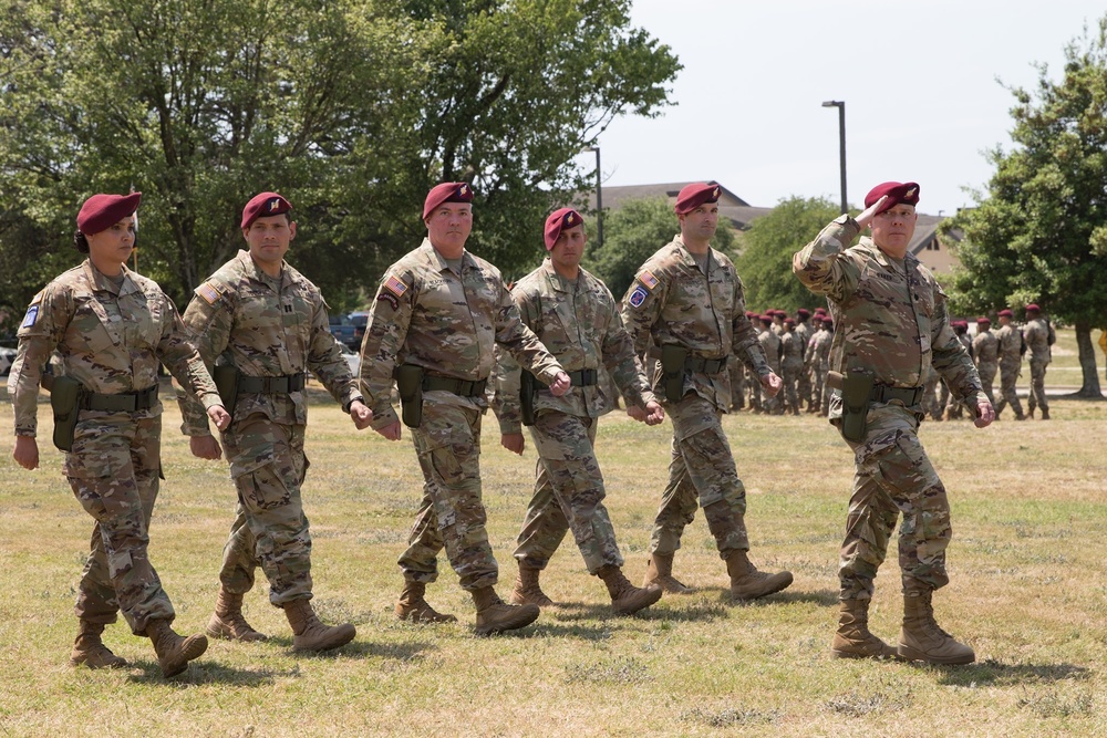 82nd Airborne Division Sustainment Brigade Change of Command Ceremony