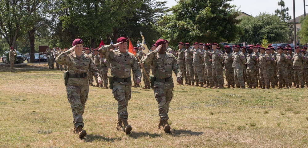 82nd Airborne Division Sustainment Brigade Change of Command Ceremony