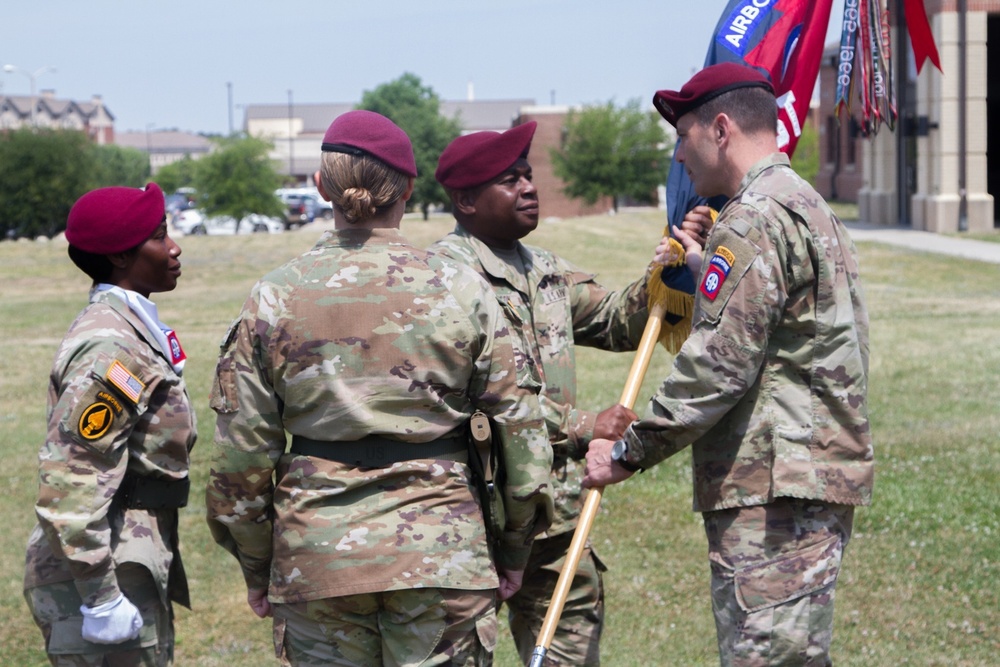 82nd Airborne Division Sustainment Brigade Change of Command Ceremony