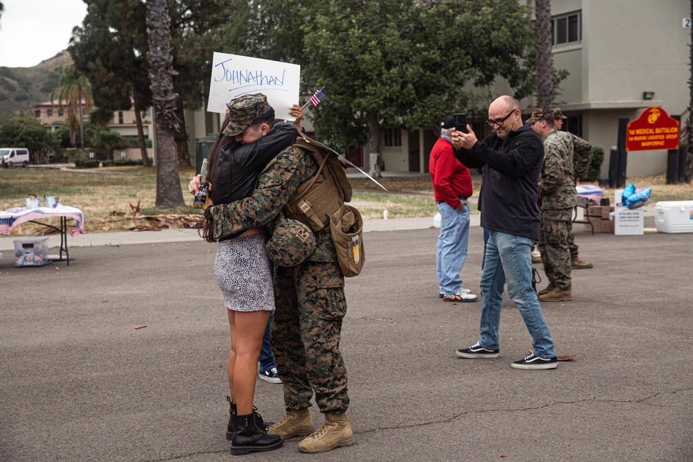 CLB-15 Marines, Sailors return home from seven-month deployment