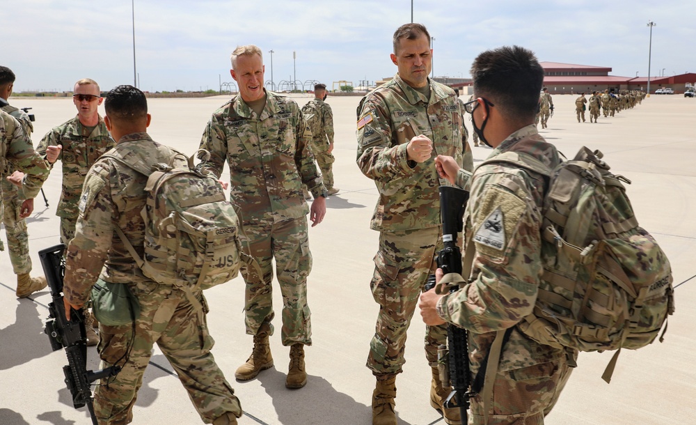 2ABCT Soldiers return home