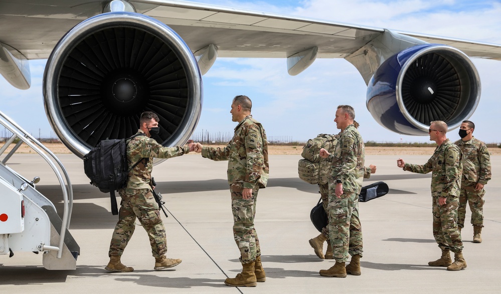 2ABCT Soldiers return home