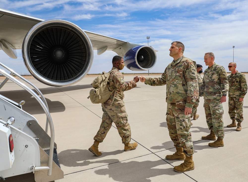 2ABCT Soldiers return home