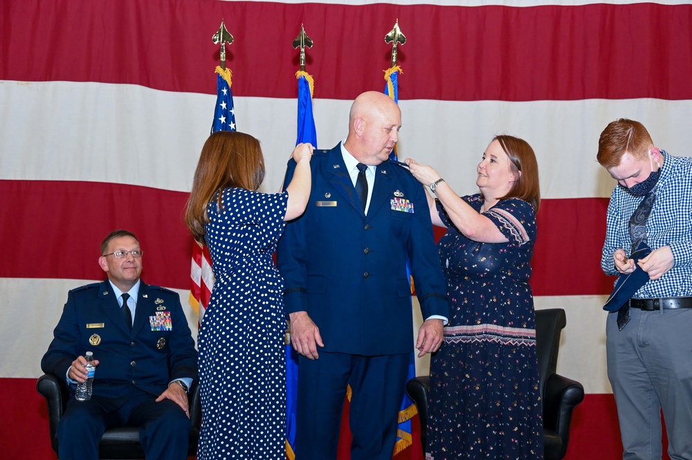 Col. Karwin Weaver promotion ceremony