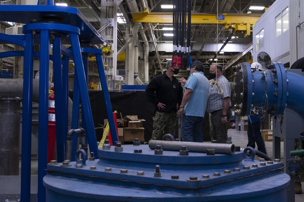 Dvids Images Trident Refit Facility Bangor Leadership Visit Production Areas Image 2 Of 3 8393