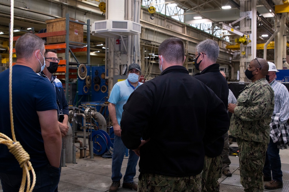 Dvids Images Trident Refit Facility Bangor Leadership Visit Production Areas Image 3 Of 3 5143