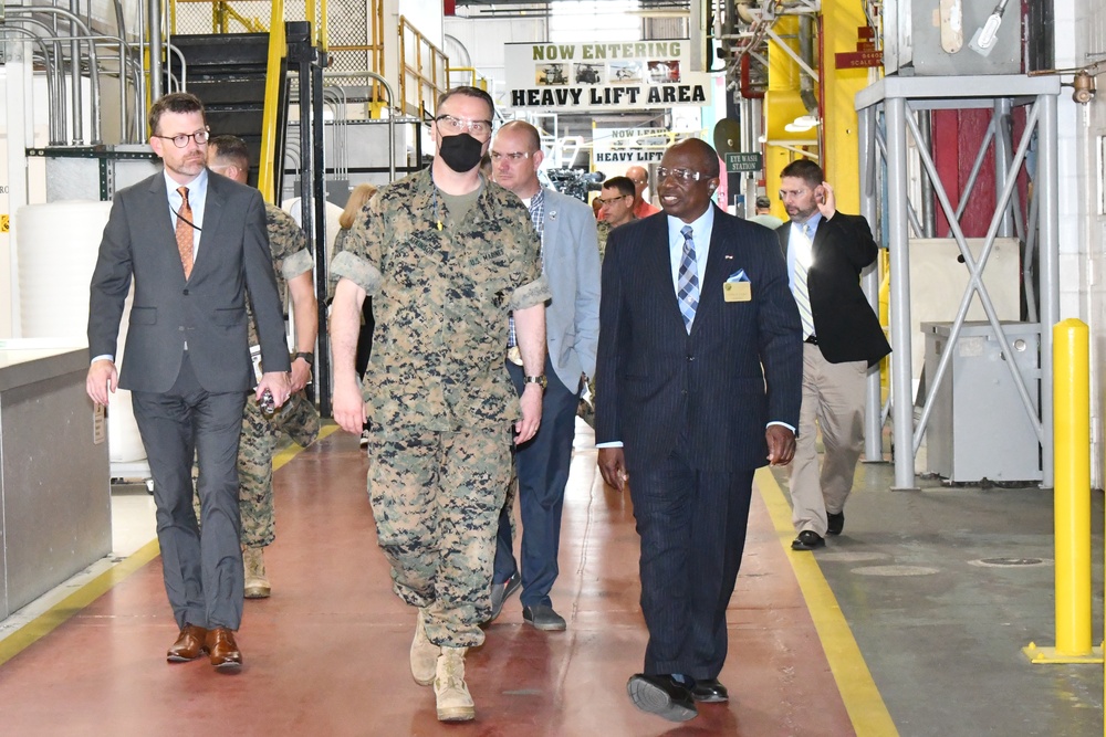 FRCE hosts N.C. secretary of military and veterans affairs