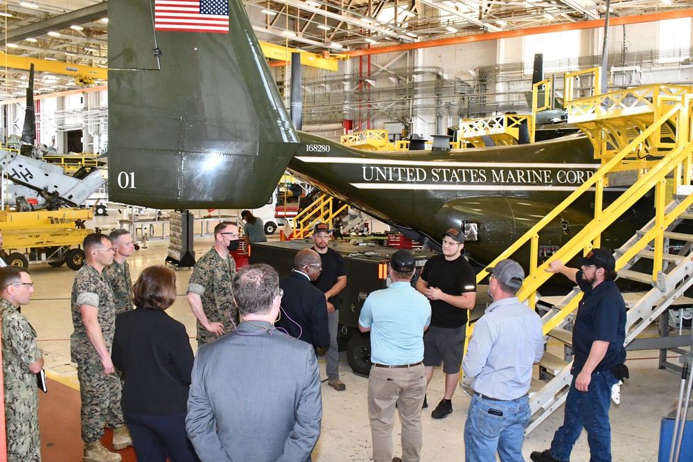 FRCE hosts N.C. secretary of military and veterans affairs