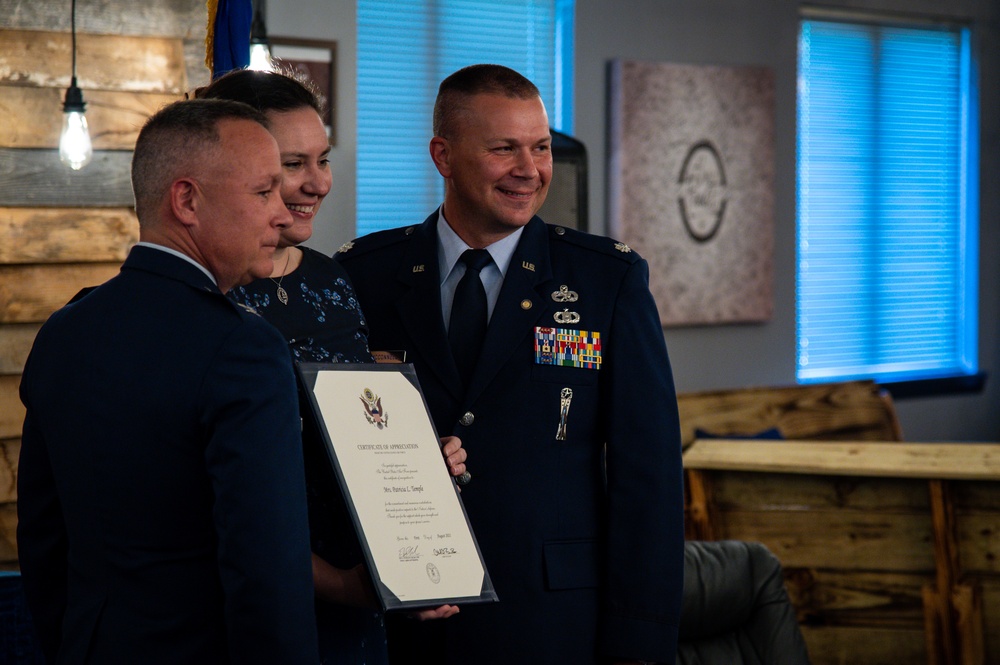 Lt. Col. McConnell retires after 20 years of active duty