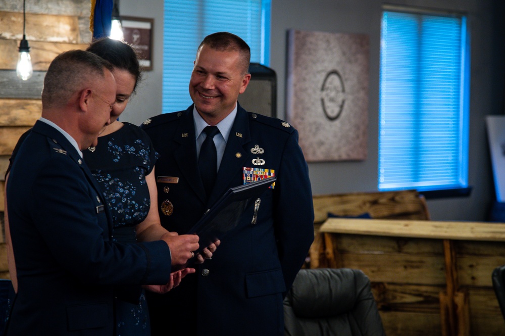 Lt. Col. McConnell retires after 20 years of active duty