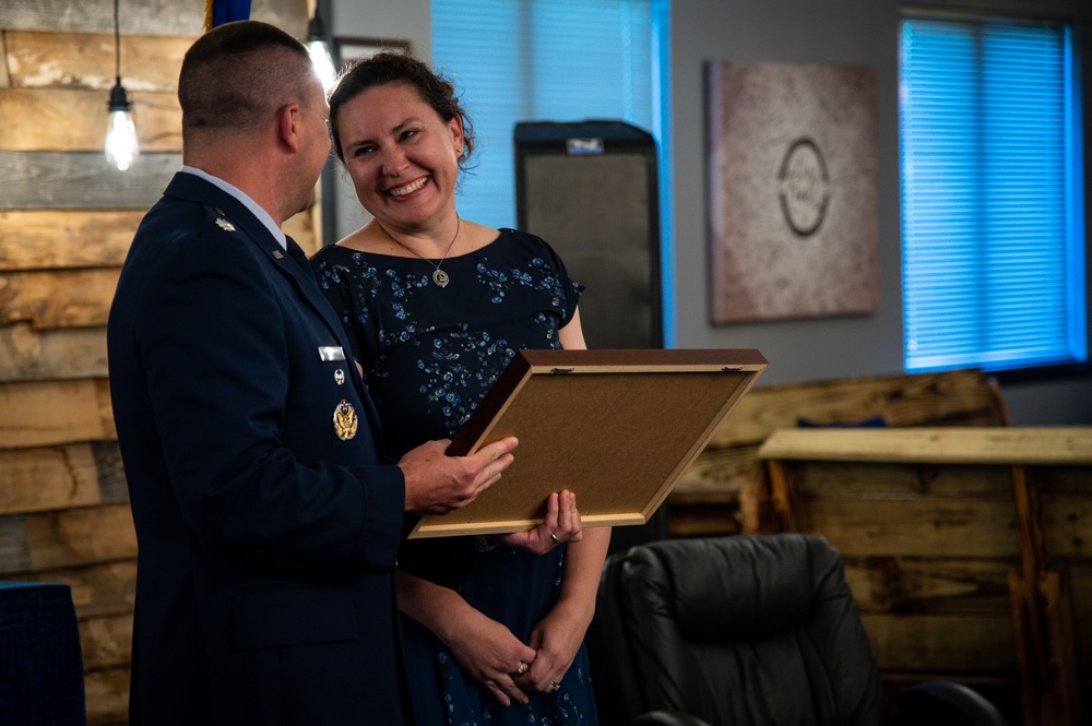 Lt. Col. McConnell retires after 20 years of active duty