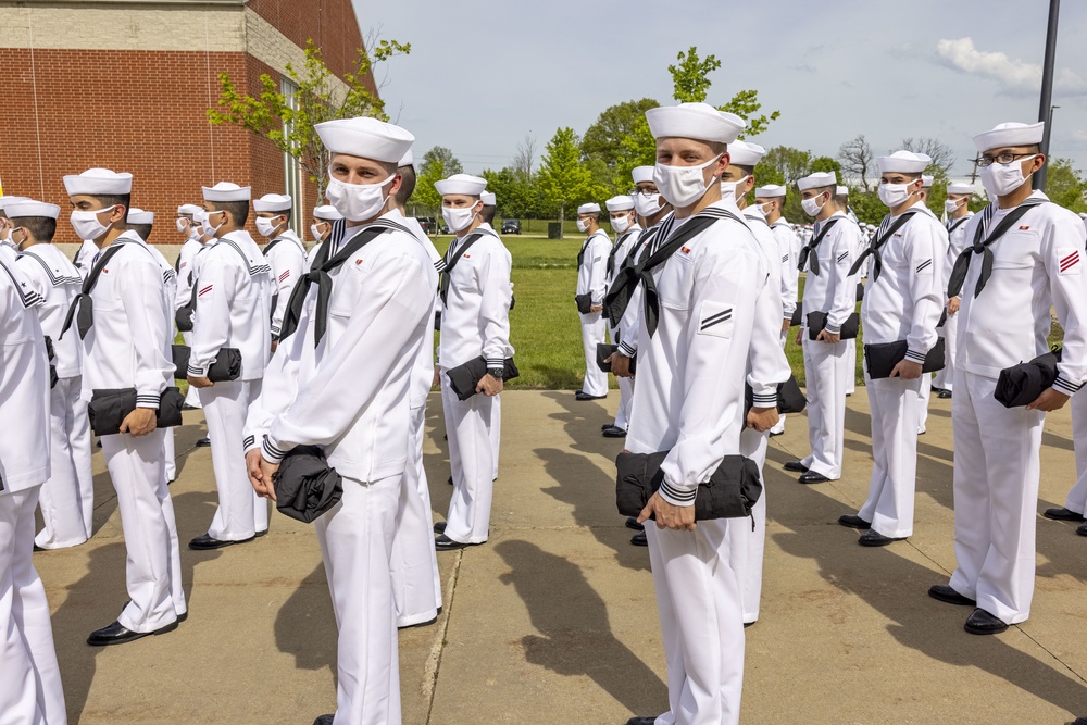 Navy Recruit Training Command Graduation May 21, 2021