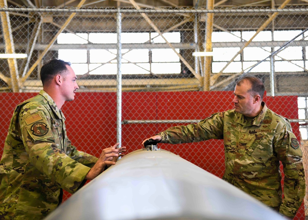 18th Air Force Command Team visits Team Fairchild