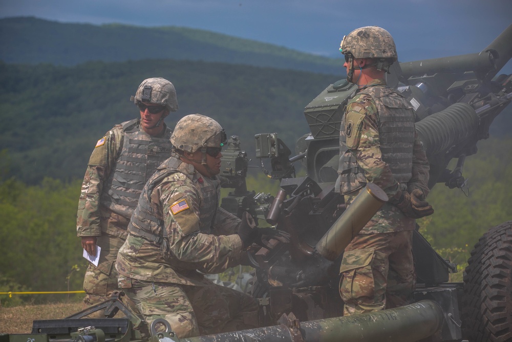 Combined Maneuver and Artillery Live-fire
